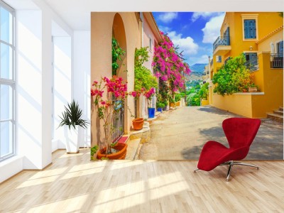 Fototapeta Ulica w Kefalonia