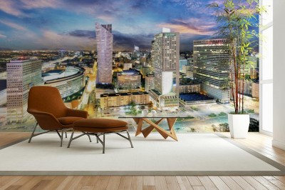 Fototapeta Warszawska architektura