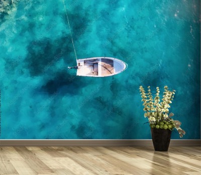 Fototapeta Łódź na Adriatyku 