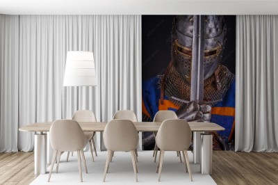Fototapeta Rycerz z mieczem