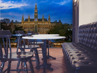 Fototapeta Jarmark bożonarodzeniowy w Wiedniu