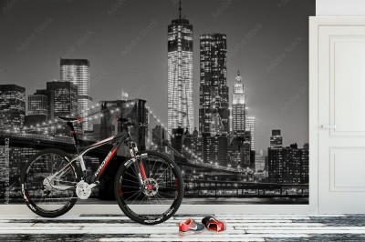 Fototapeta Miasto Nowy Jork nocą