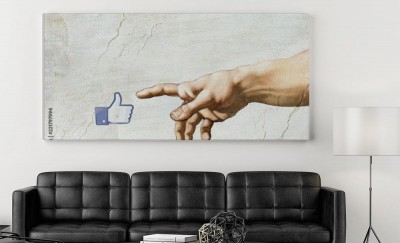 Obraz na płótnie  Pierwszy Like