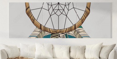 Obraz na płótnie Łapacz snów w stylu boho