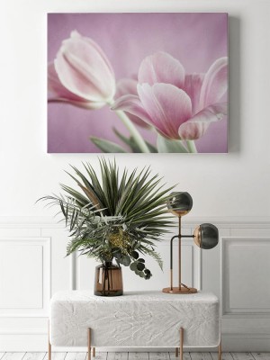 Obraz na płótnie Różowe tulipany