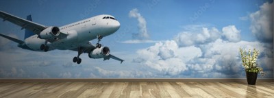 Fototapeta Odrzutowiec w locie