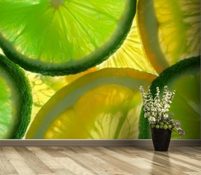 Fototapeta Warstwa z cytrusów do kuchni