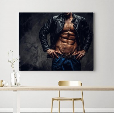 Obraz na płótnie Muskularny tors seksownego mężczyzny