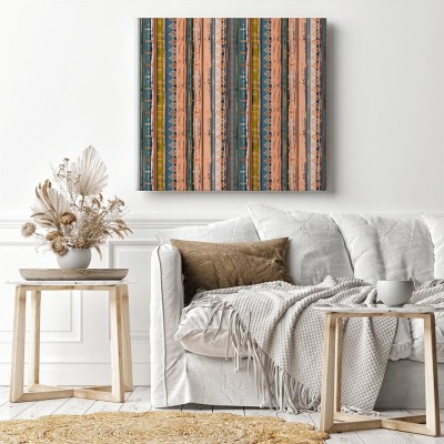 Obraz na płótnie z klasycznym wzorem boho