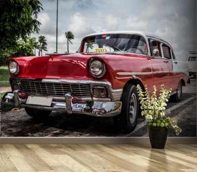 Fototapeta Kubańska klasyczna motoryzacja