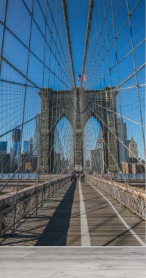 Fototapeta Most Brookliński w ujęciu FPP