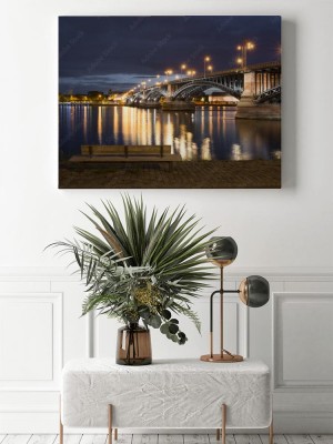 Obraz na płótnie Most na Renie