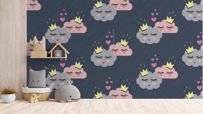 Tapeta do pokoju dziewczynki