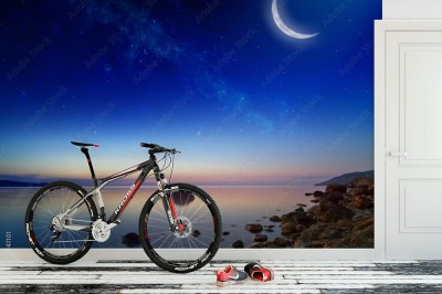 Fototapeta dla dzieci z kosmicznym krajobrazem