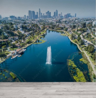 Fototapeta Los Angeles - Echo Park