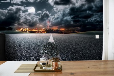 Fototapeta Miasto nocą