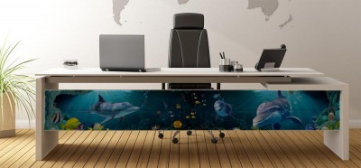 Naklejki na meble 3D z panoramicznym wzorem dla dzieci