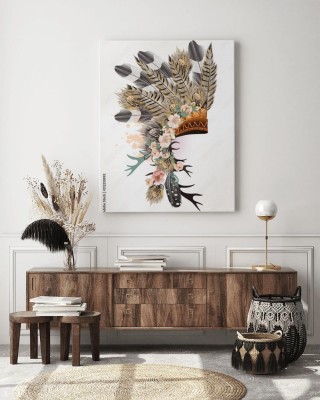 Obraz na płótnie Pióropusz Wodza