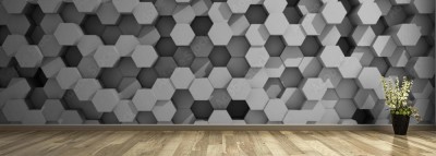 Fototapeta abstrakcyjny wzór geometryczny 3D