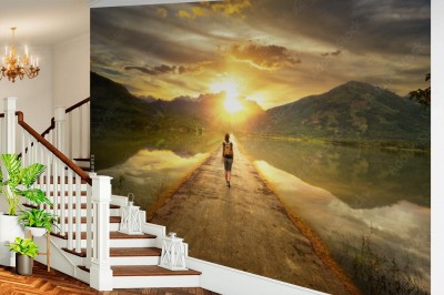 Fototapeta Droga do gór