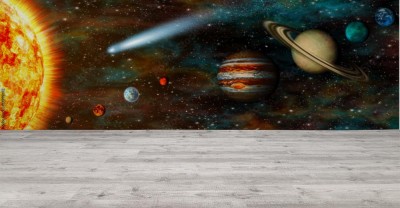 Fototapeta Realistyczny układ słoneczny