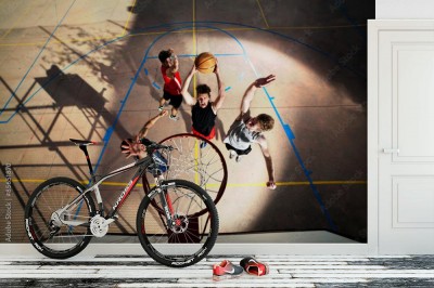 Fototapeta Uliczna koszykówka