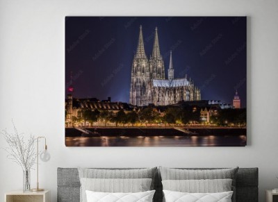 Obraz na płótnie Katedra w Kolonii