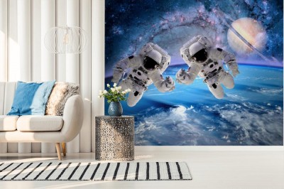 Fototapeta Dwóch astronautów z NASA
