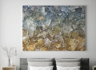 Obraz na płótnie Kubistyczna tekstura