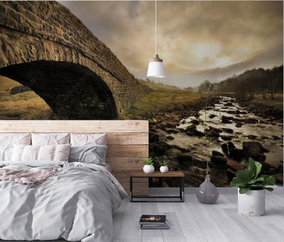 Fototapeta Most i rzeka w yorkshire