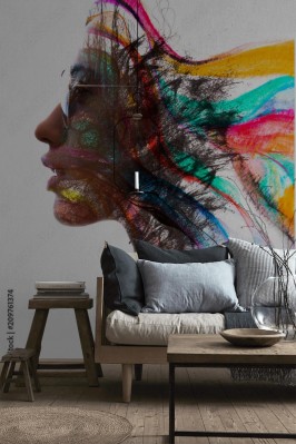 Fototapeta Portret w artystycznym ujęciu