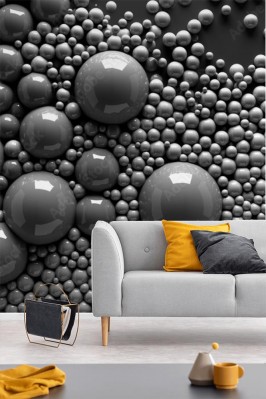 Fototapeta 4K - Kule w tle