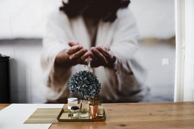 Fototapeta Jezus Chrystus podczas chrztu