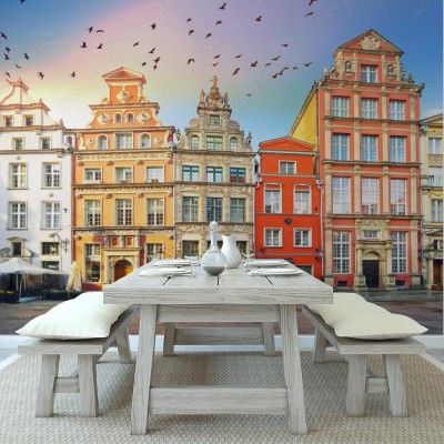 Fototapeta Starówka w mieście Gdańsk