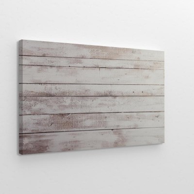 Obraz na płótnie Białe drewniane deski z teksturą jako tło