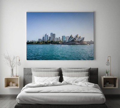 Obrazy do salonu Piękny widok na słoneczne wybrzeże Sydney