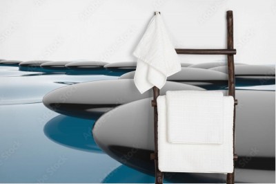 Fototapeta Kamienie w wodzie