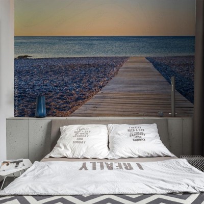 Fototapeta Poranny krajobraz plaży