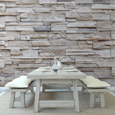 Fototapeta Zewnętrzna ściana z cegieł