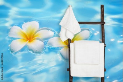 Fototapeta Wspólny relaks w spa