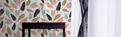 Fototapeta Piórkowy bezszwowy wzór w boho