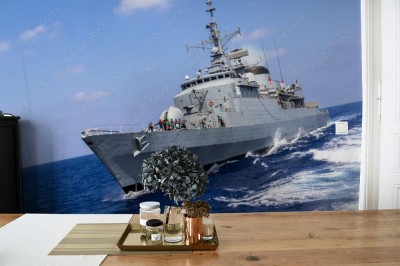 Fototapeta Corvette Mittelmeer