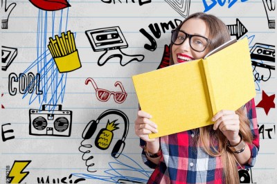 Fototapeta hipsterska dla nastolatka