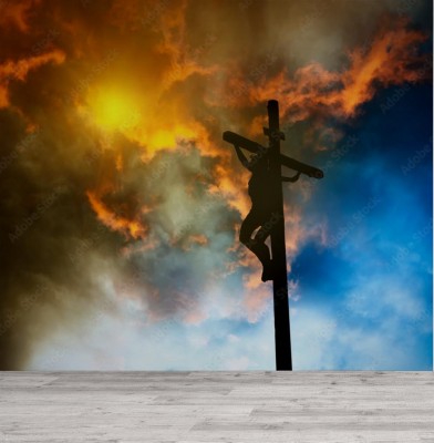 Fototapeta Jezus na krzyżu
