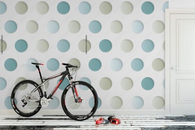 Fototapeta kolorowy groszek