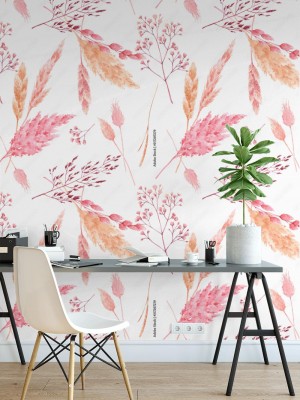 Fototapeta ścienna vintage z zielnikiem