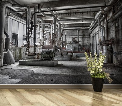 Fototapeta Elektrownia węglowa Old Lost Place