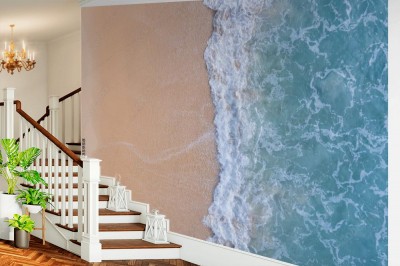 Fototapeta Linia brzegowa z lotu ptaka