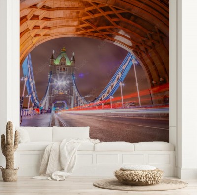 Fototapeta London Tower Bridge w ujęciu 3D