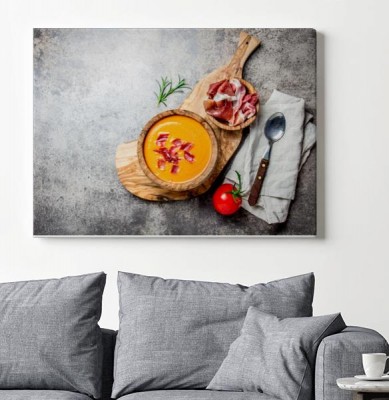 Obrazy do salonu Hiszpańska zupa pomidorowa Salmorejo